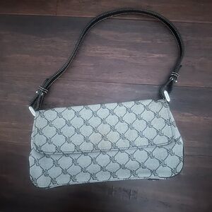 Ralph Lauren Grey Patterned Women's Bag